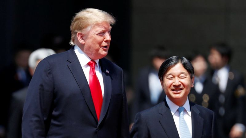 Emperor Naruhito: Trump become the first foreign leader to meet Japan’s Emperor