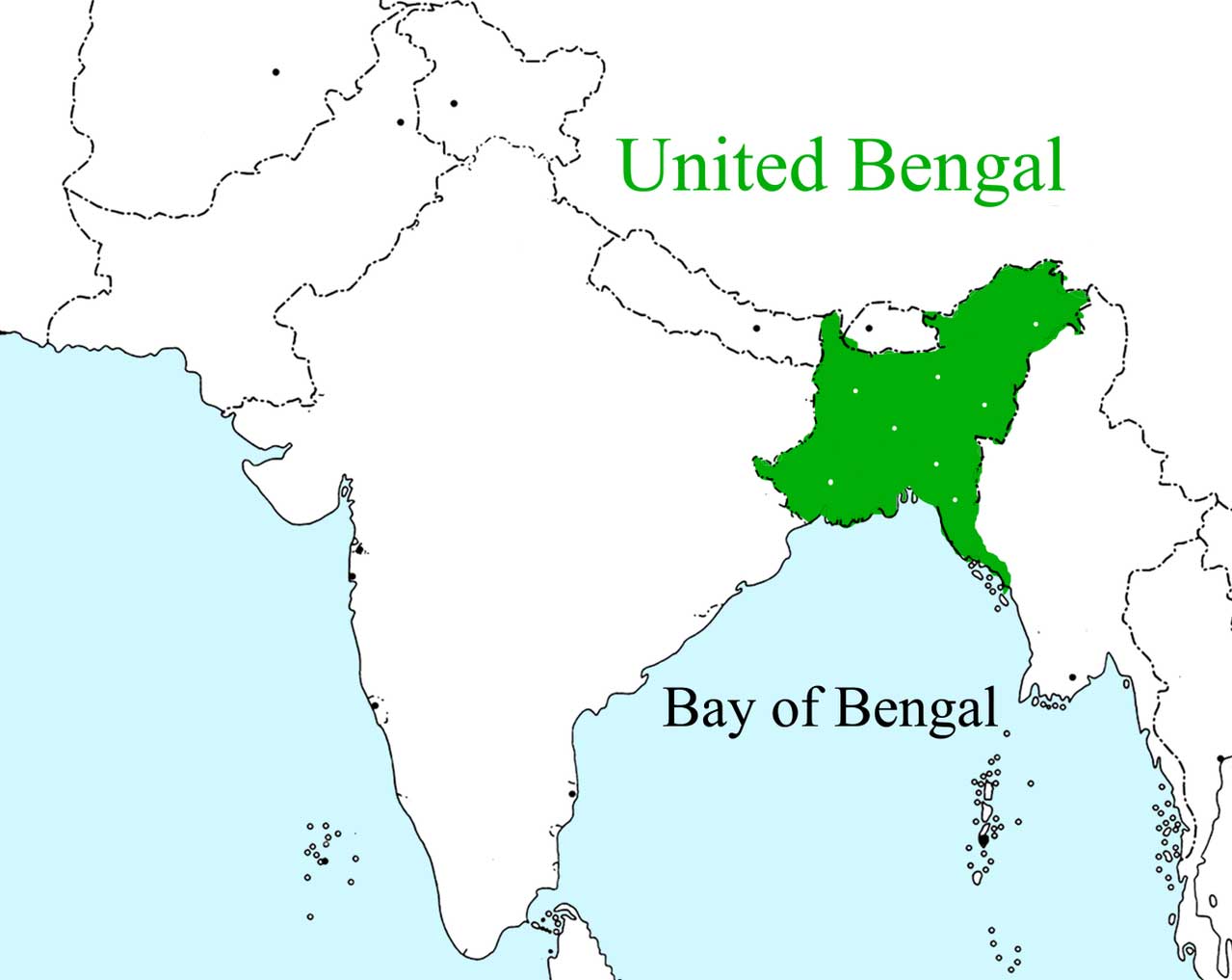 অবিভক্ত স্বাধীন বাংলা – United Bengal
